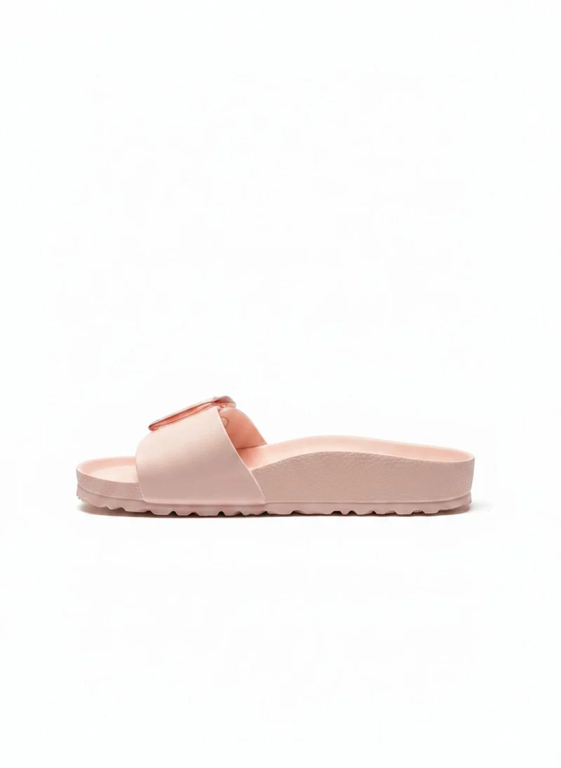 Madrid Big Buckle EVA Women Narrow light rose