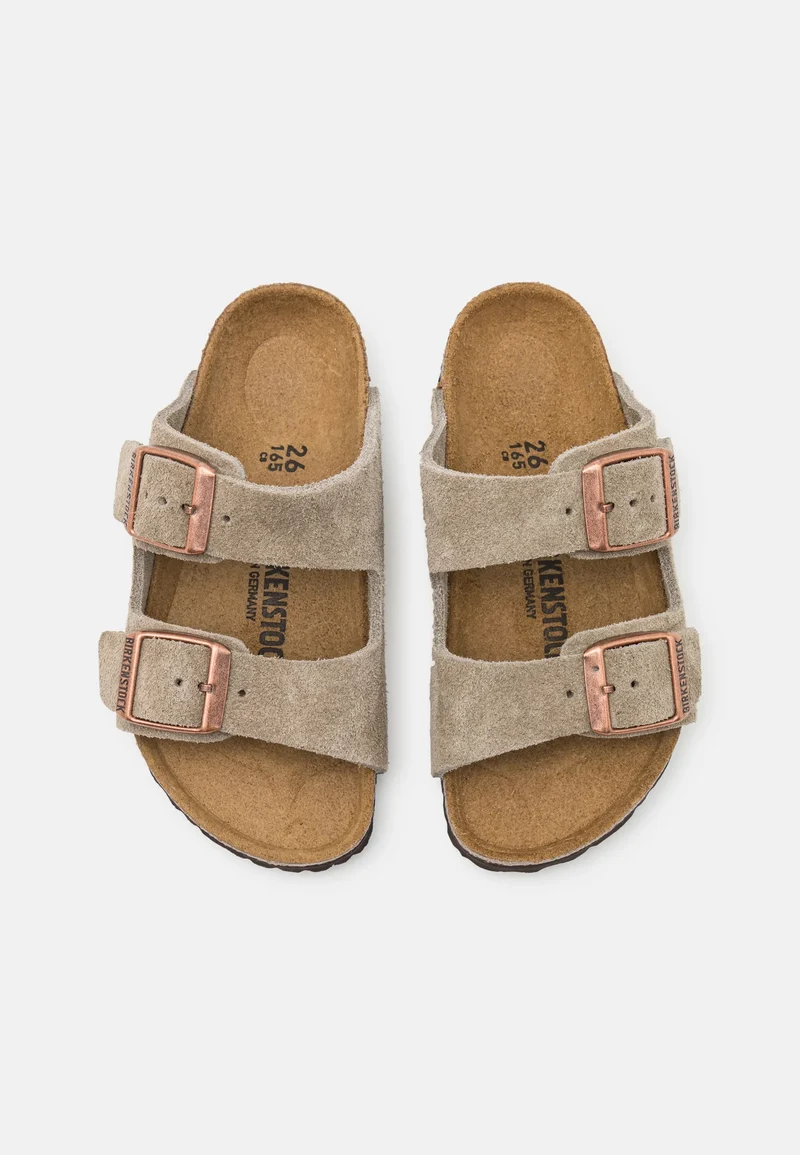 Arizona Kids Suede Leather Narrow taupe