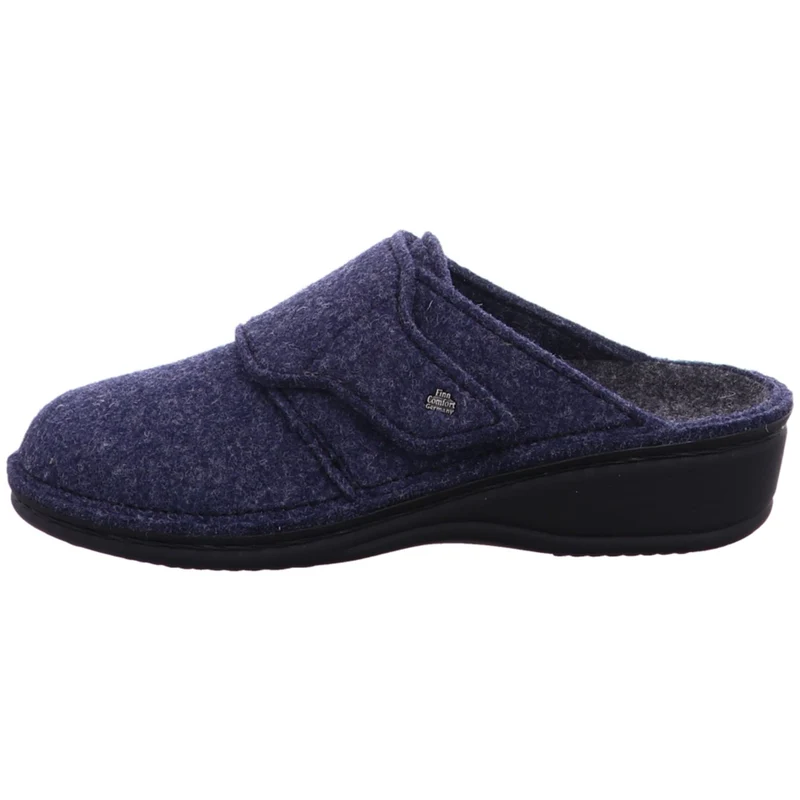 FinnComfort Hausschuh Andermatt d'blau