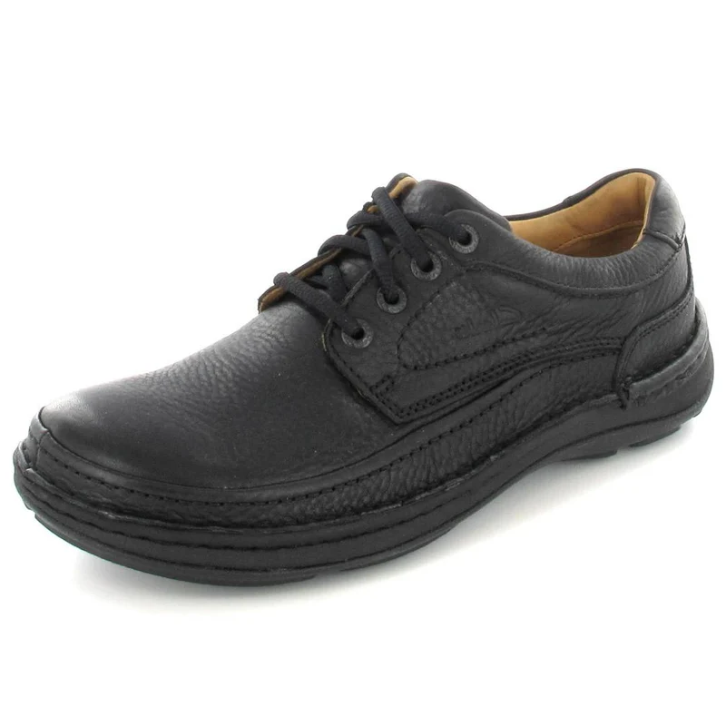 Clarks Schnürschuh Nature Three schwarz