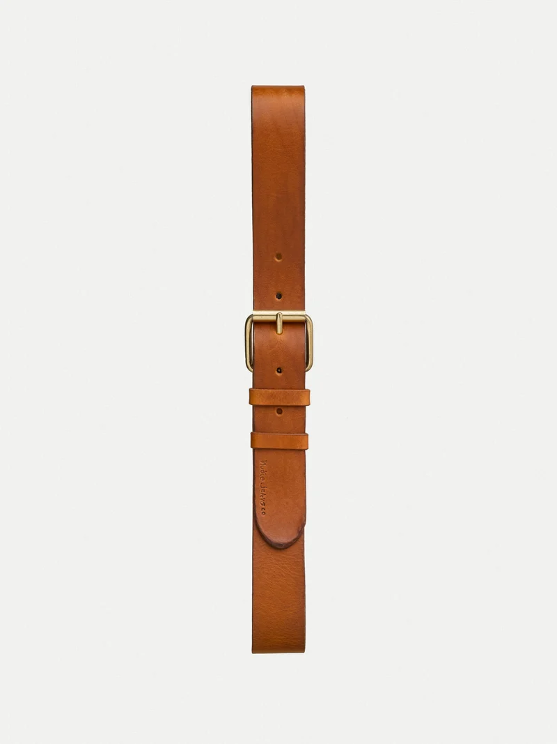 Pedersson Leather Belt toffee brown
