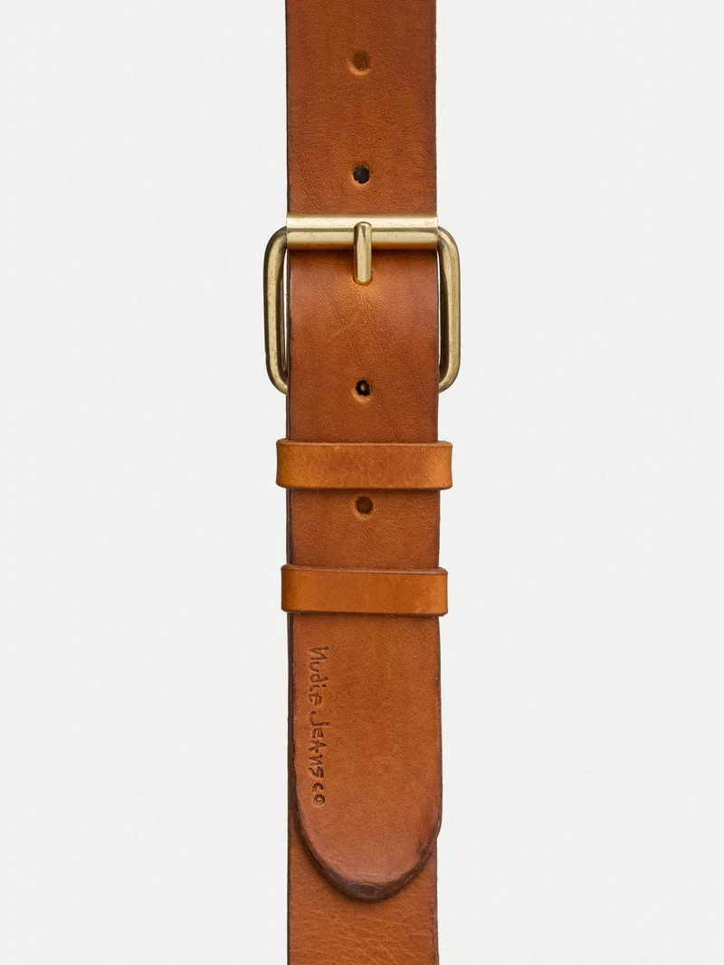 Pedersson Leather Belt toffee brown