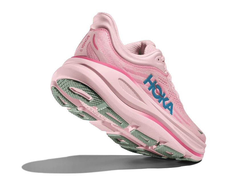 HOKA Laufschuhe Damen Bondi 9 rosa