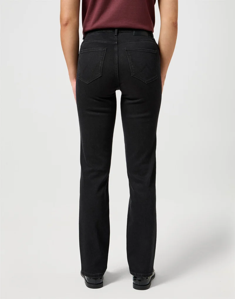 STRAIGHT DRAINPIPE denim black