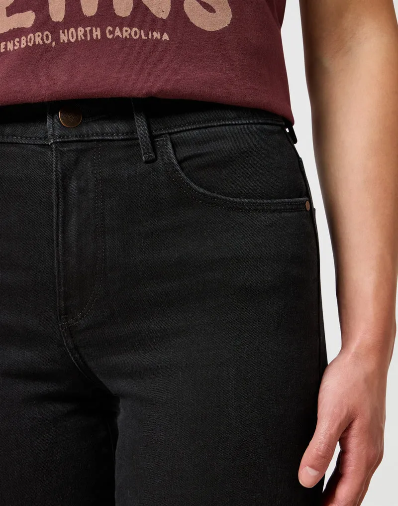STRAIGHT DRAINPIPE denim black