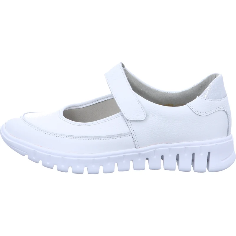 Waldläufer Slipper H-Birdy weiß