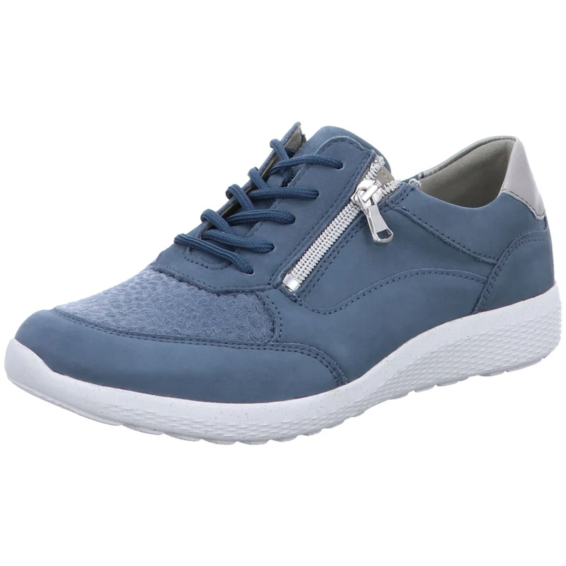 Waldläufer Schnürschuh K-Ira blau