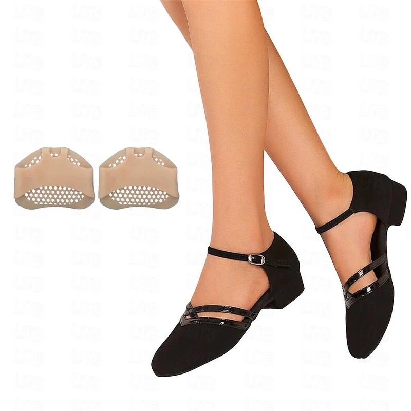 Moderne Tanzschuhe für Damen - Schwarz - Hochwertiges Wild