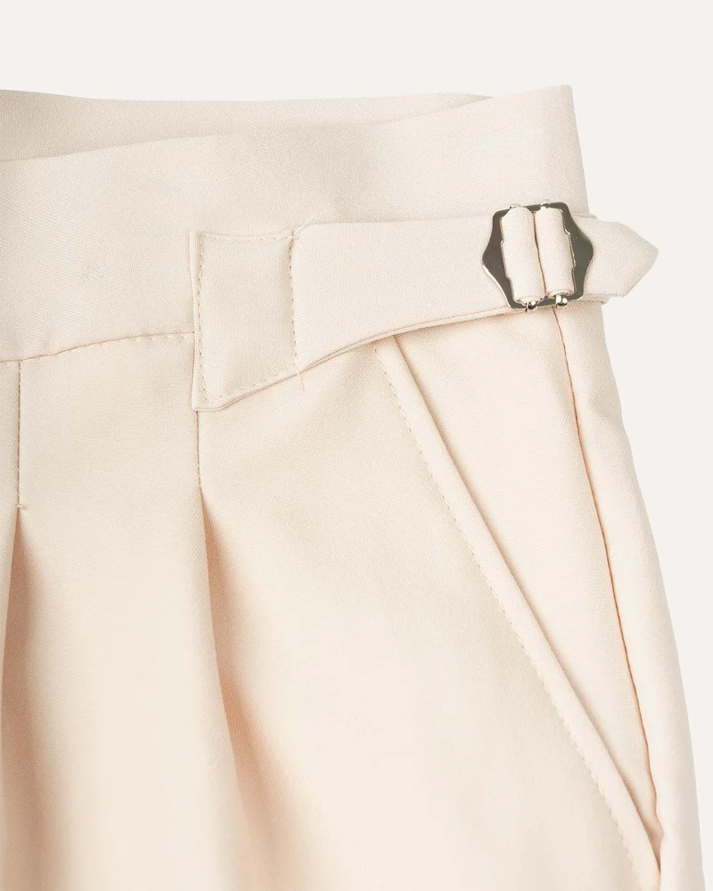 Fine Cotton Trousers Apricot