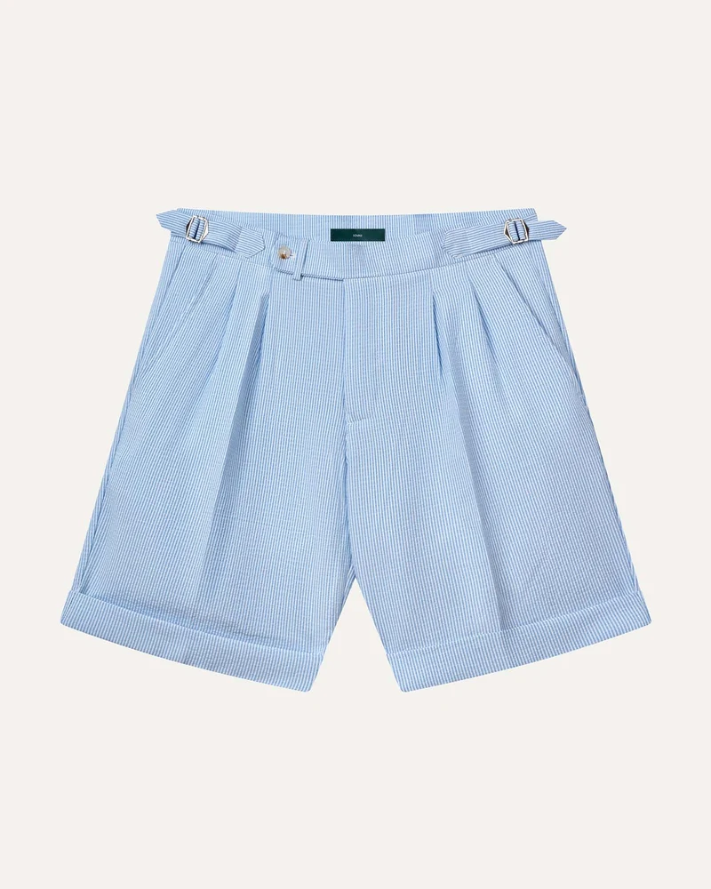 Italian Shorts Blue Stripes