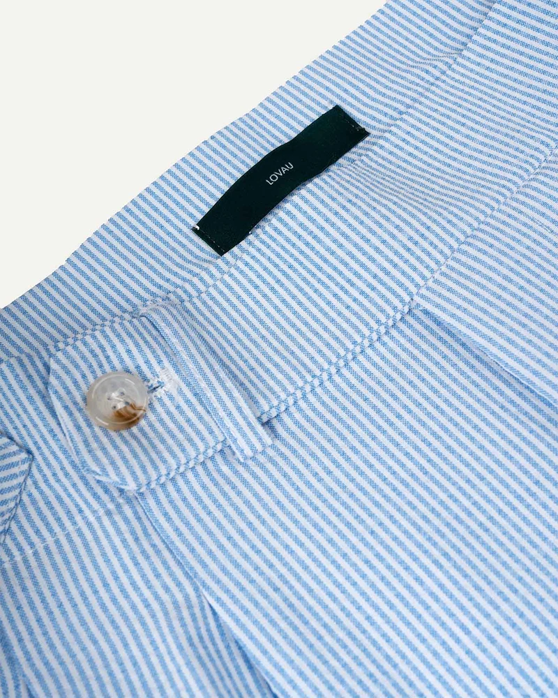 Italian Shorts Blue Stripes