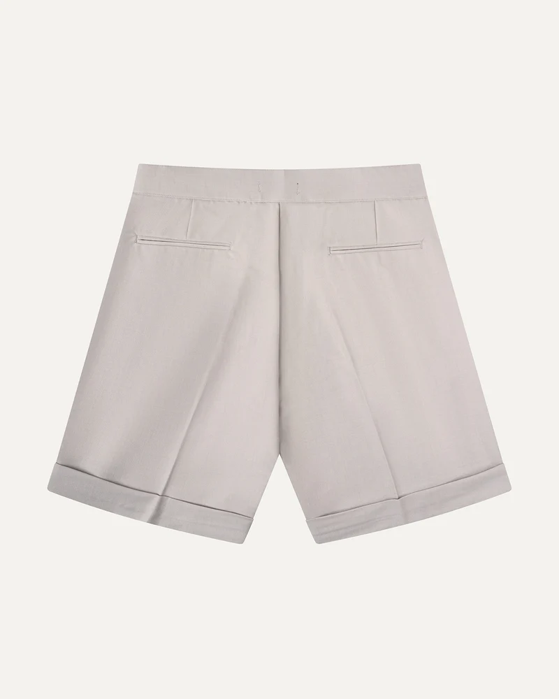 Florence Summer Shorts Gray Beige