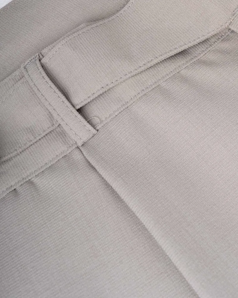 Florence Summer Shorts Gray Beige
