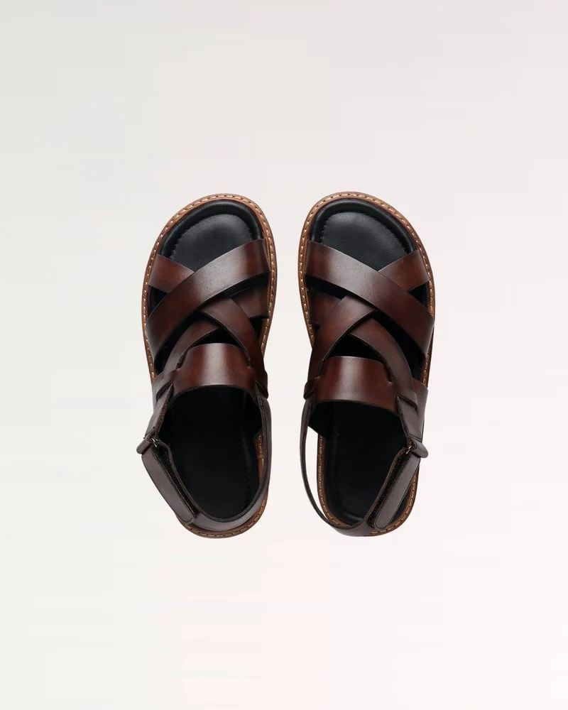 Lovau Portofino Leather Sandals