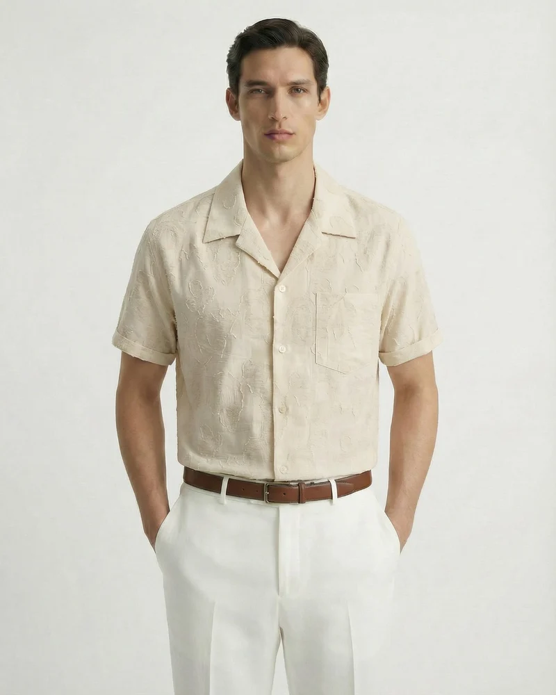 Paris Old Money Shirt Short Sleeve