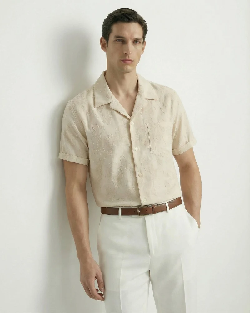 Paris Old Money Shirt Short Sleeve