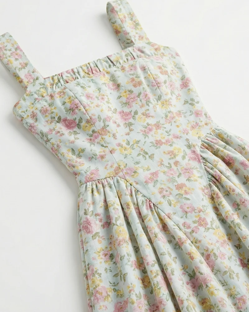 Swiss Flower Dress