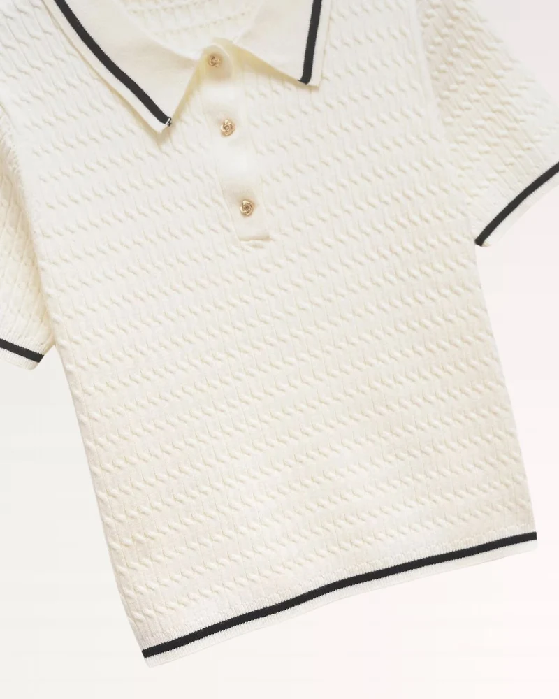 London Lined Retro Polo