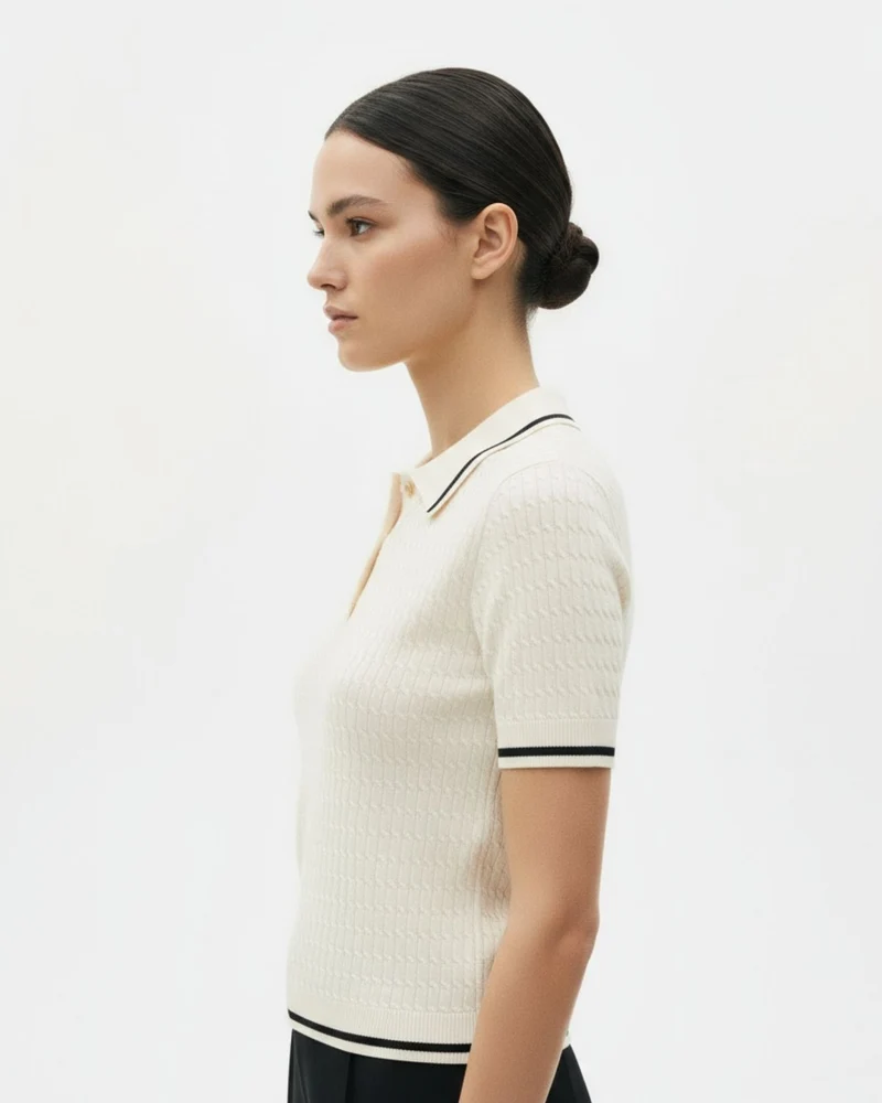 London Lined Retro Polo