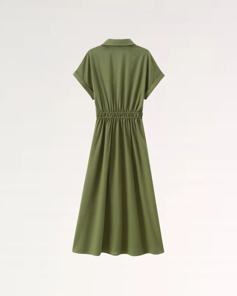 Village Waist Long Dress
