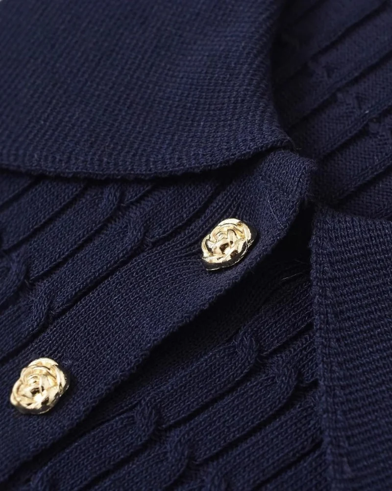 Classy Navy Woman Polo