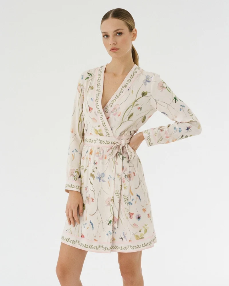 Frenchie Flowery Dress