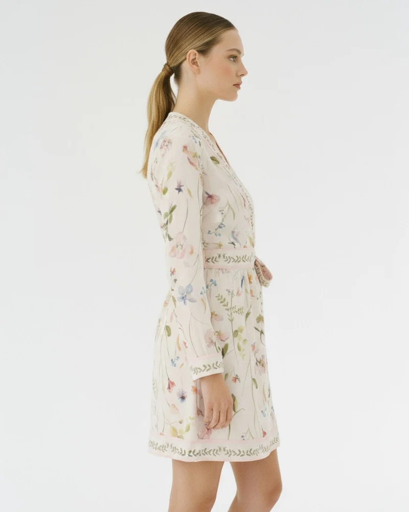 Frenchie Flowery Dress