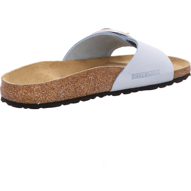 Birkenstock Pantolette Madrid Big Buckle hellblau