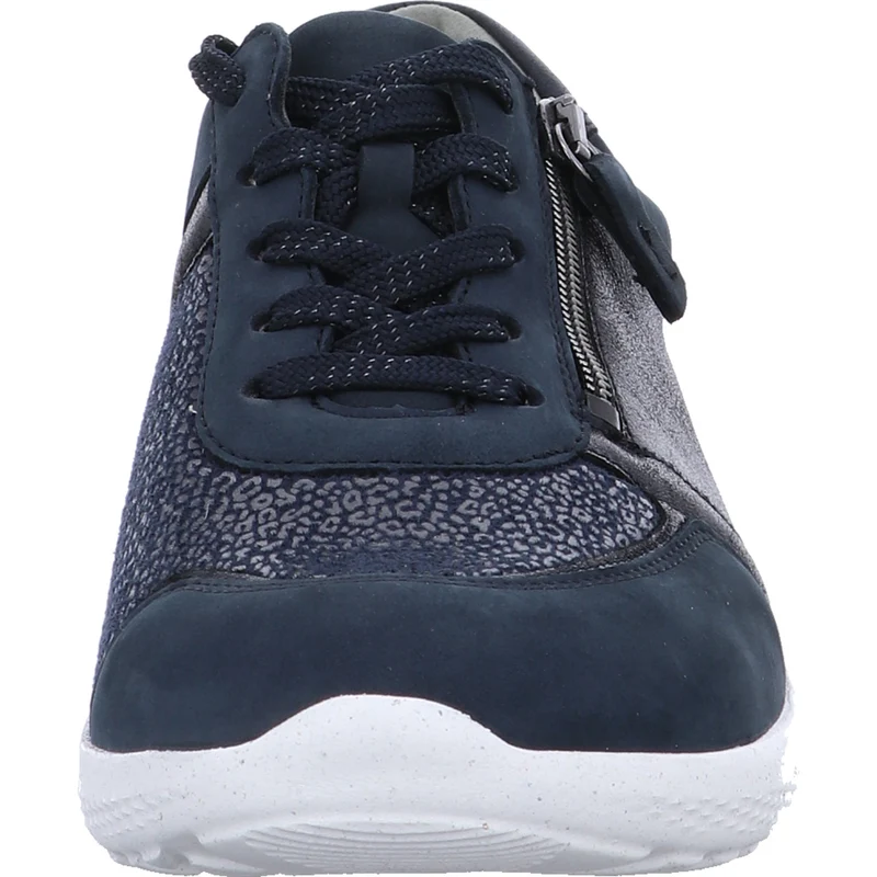 Waldläufer Schnürschuh M-Ira blau