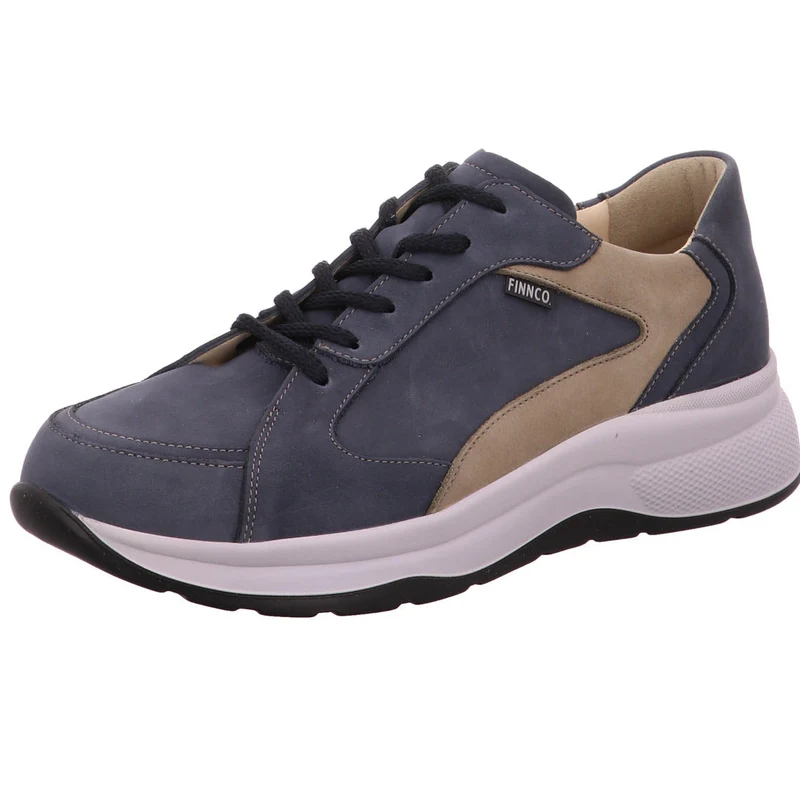 FinnComfort Schnürschuh PICCADILLY bl.-kombi.