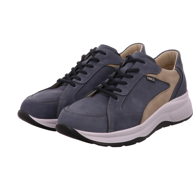 FinnComfort Schnürschuh PICCADILLY bl.-kombi.