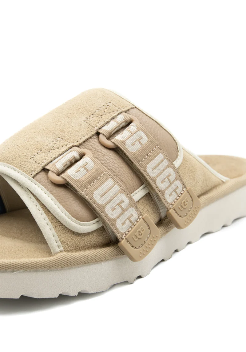 M Goldencoast Strap Slide sand/santorini dunkel