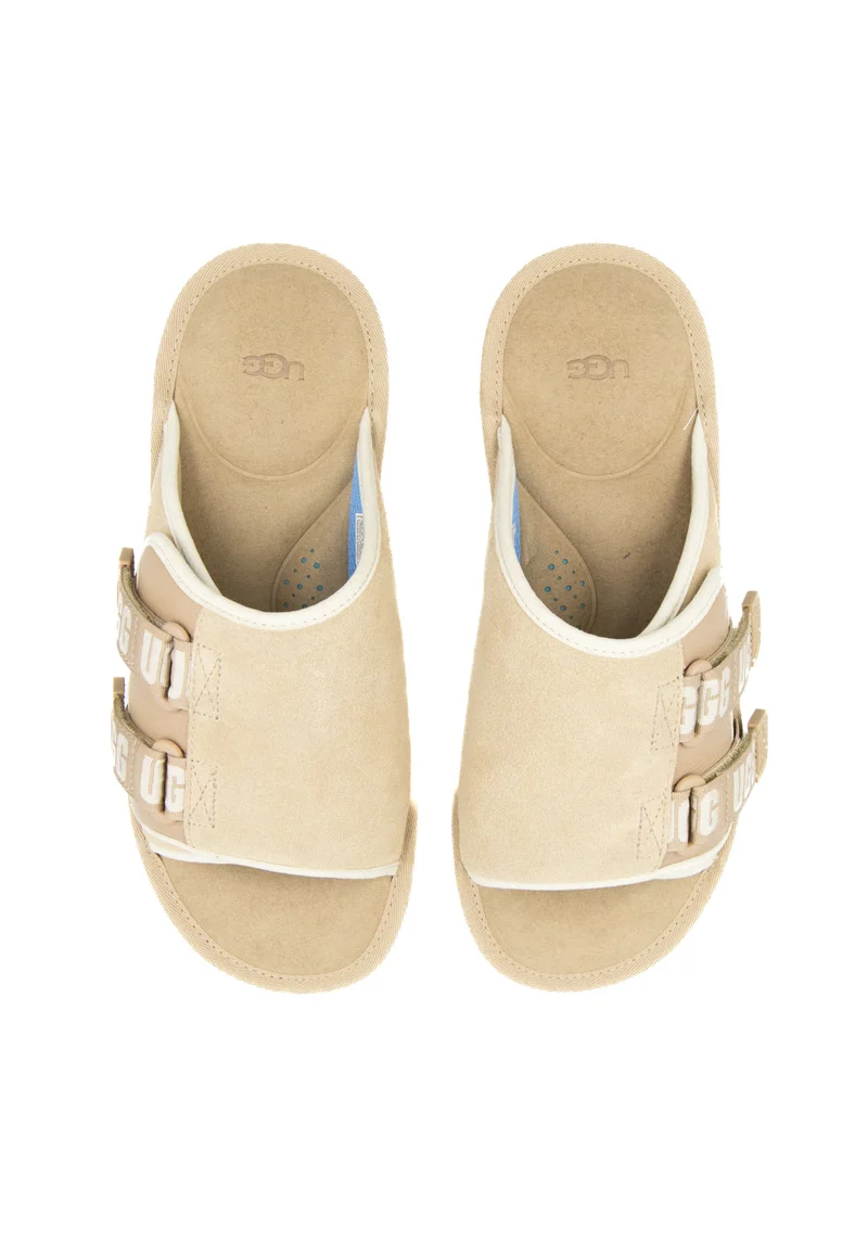 M Goldencoast Strap Slide sand/santorini dunkel