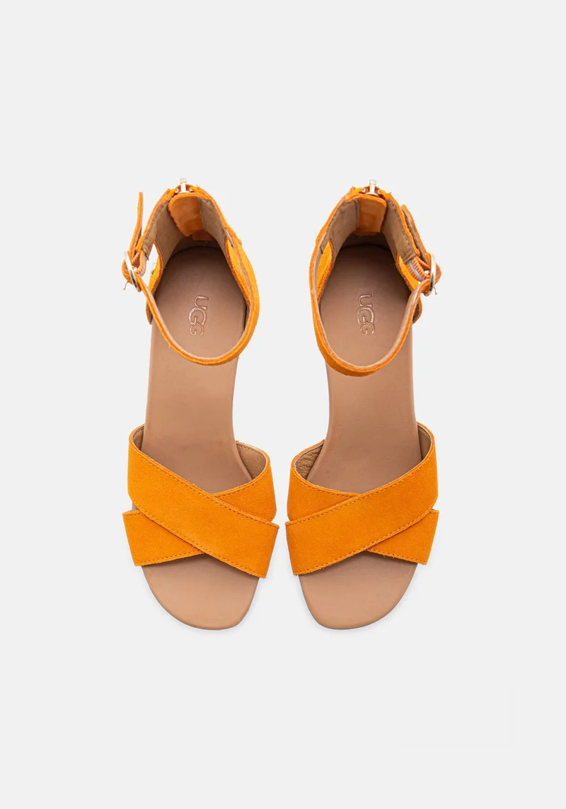 W Eugenia california poppy suede