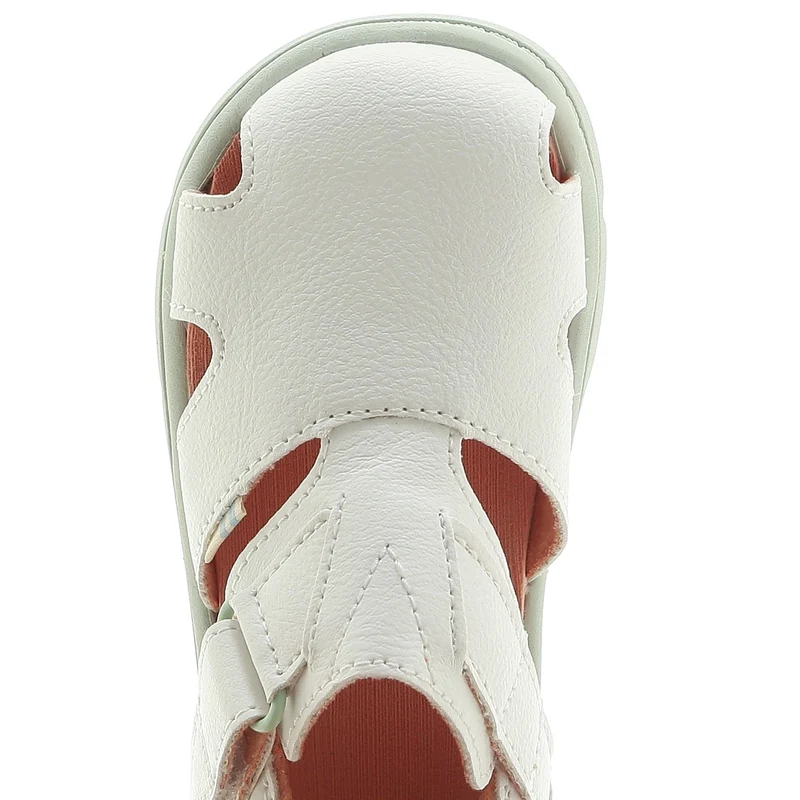 10015329 Tiny Synthetic Suede CAITY whit