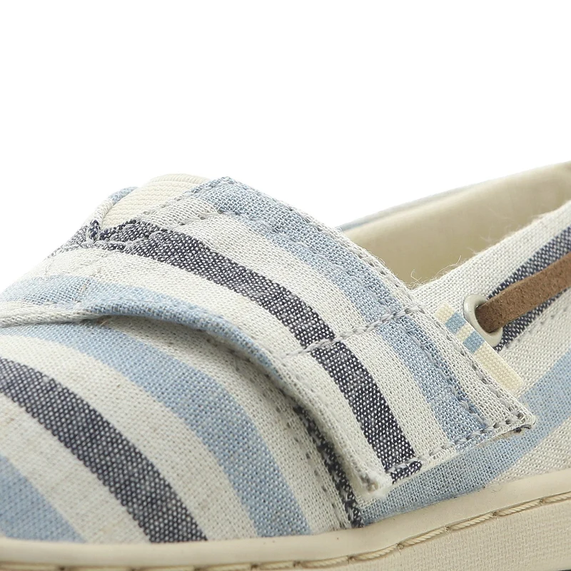 10015169 Tiny Woven Stripe Bimini navy