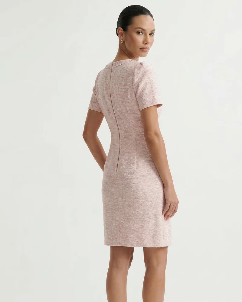 Kara High-End Short Sleeve Dress
