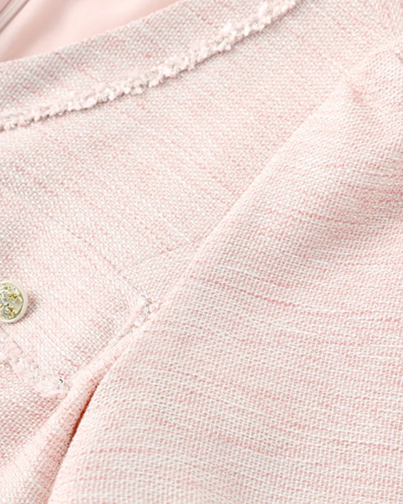 Kara High-End Short Sleeve Dress