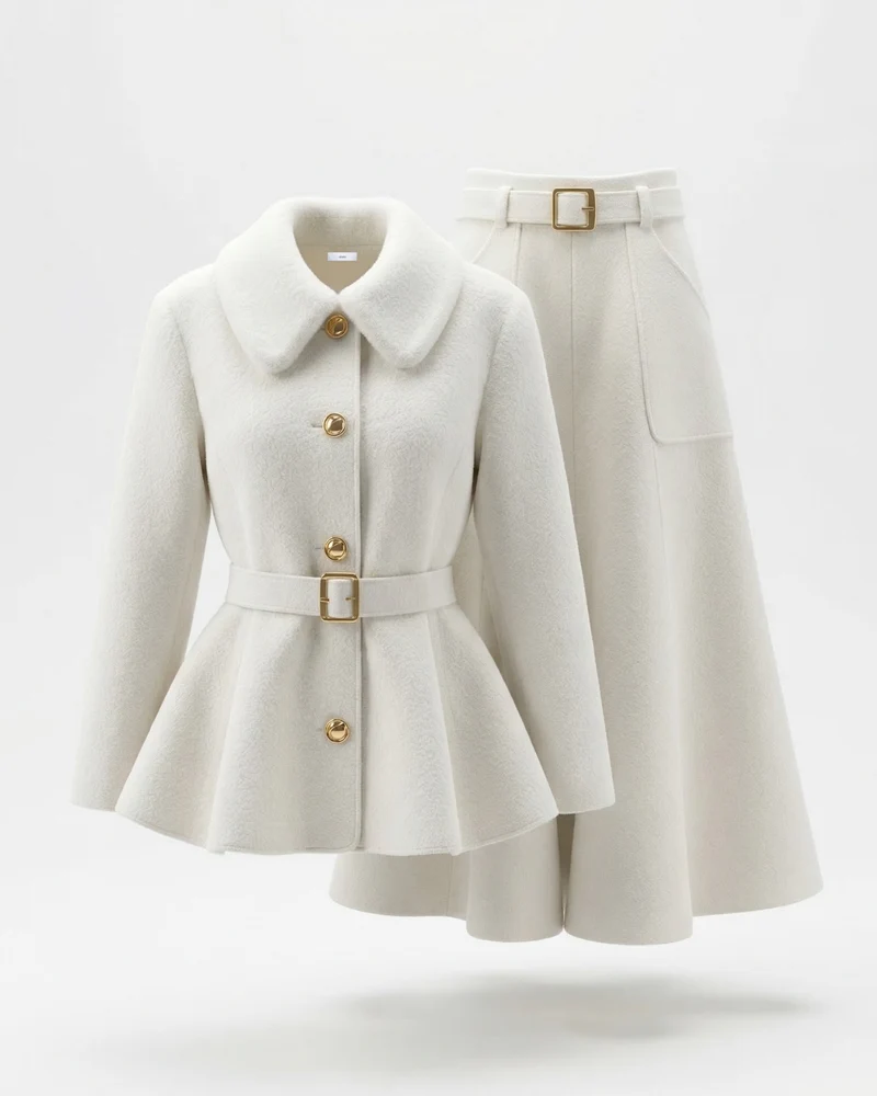 Penelope Set High End Jacket & Half Skirt