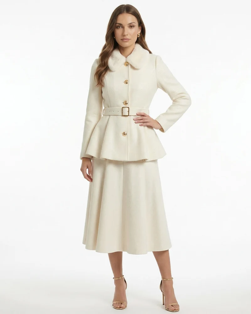 Penelope Set High End Jacket & Half Skirt
