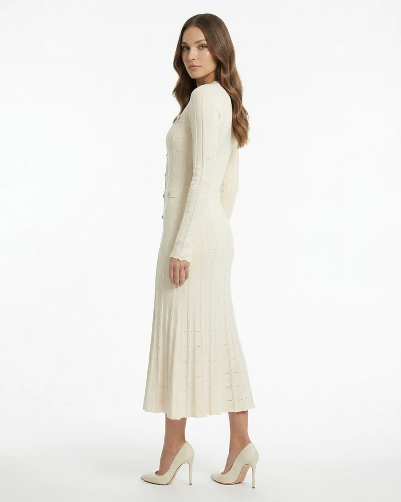 Kiara Long Knitted Dress