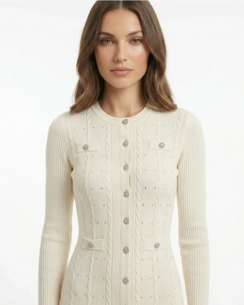 Kiara Long Knitted Dress