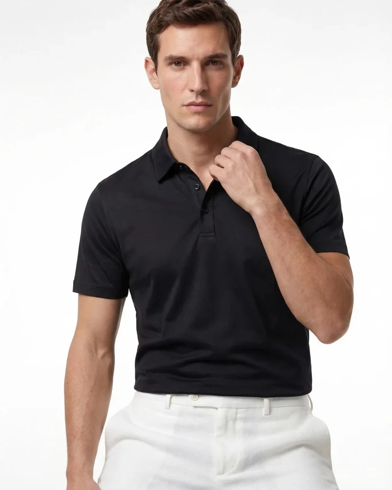 Mercerized Blended Cotton Polo