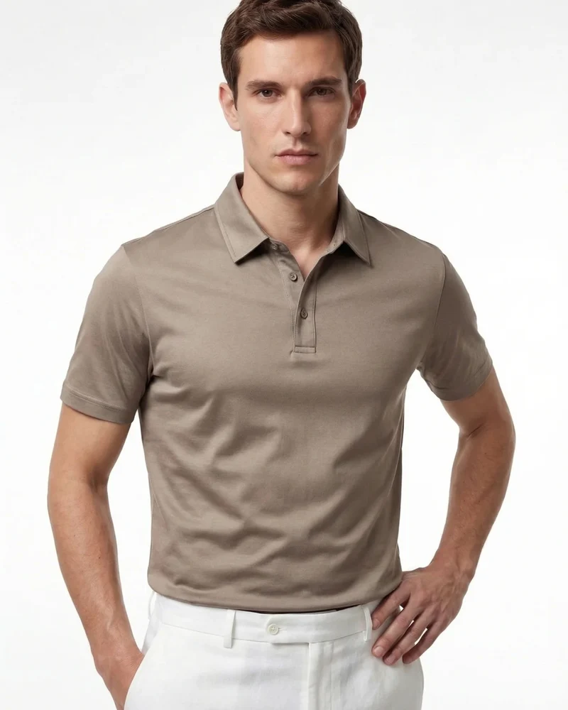 Mercerized Blended Cotton Polo