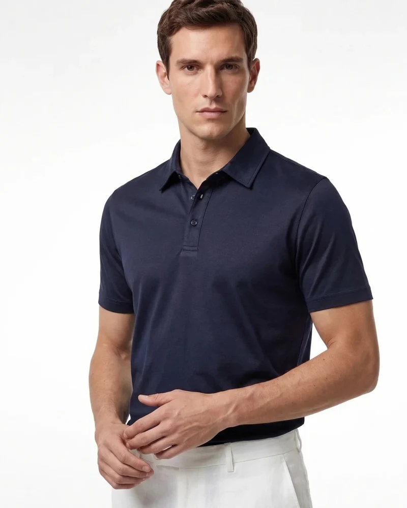 Mercerized Blended Cotton Polo
