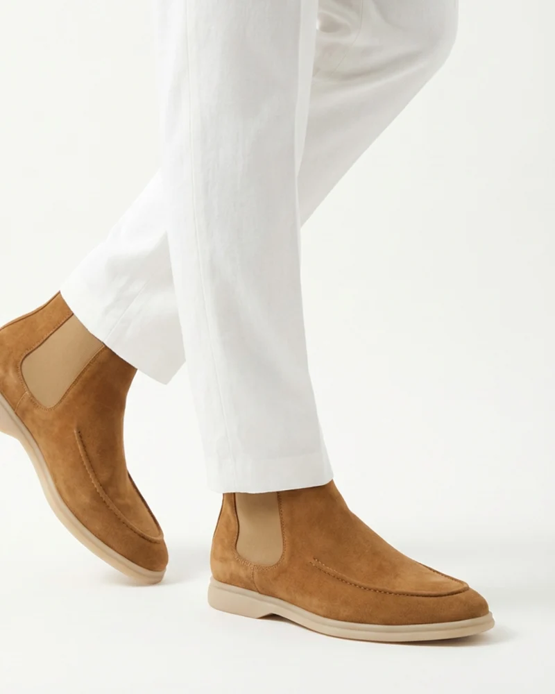 London British Leather Boots Suede