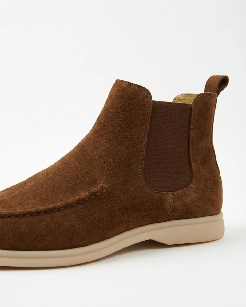 London British Leather Boots Suede
