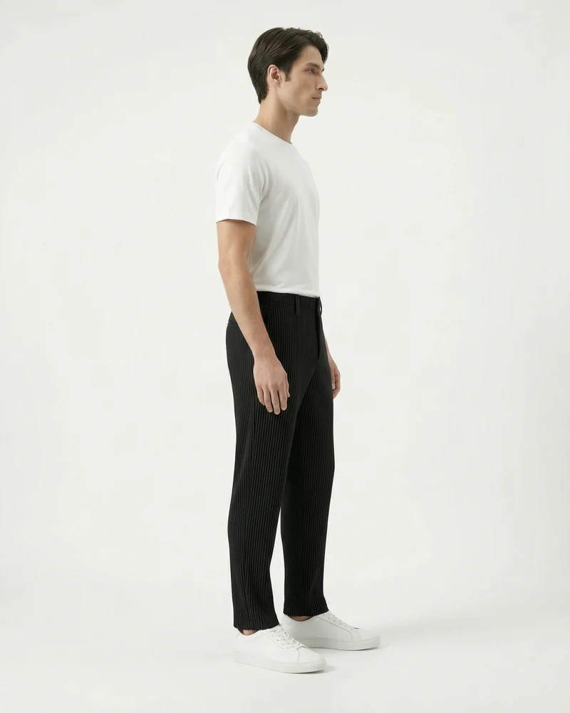 Sakura Pleated Pants Loose Wide Leg