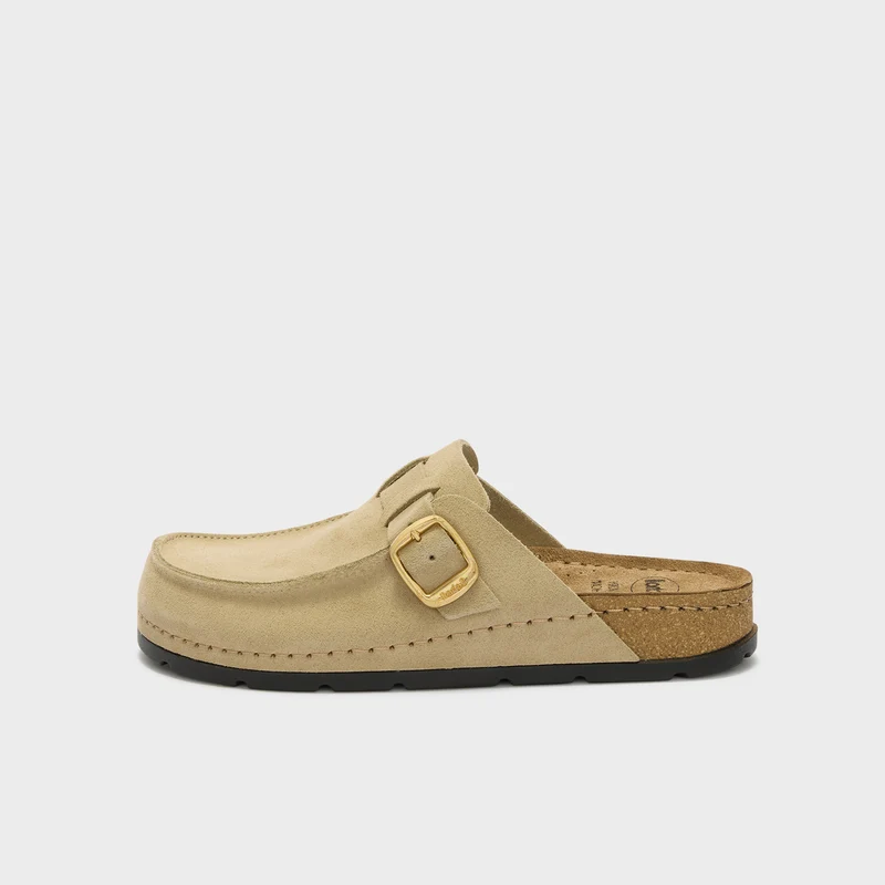 BORA MOCCASIN Sue-W dark beige