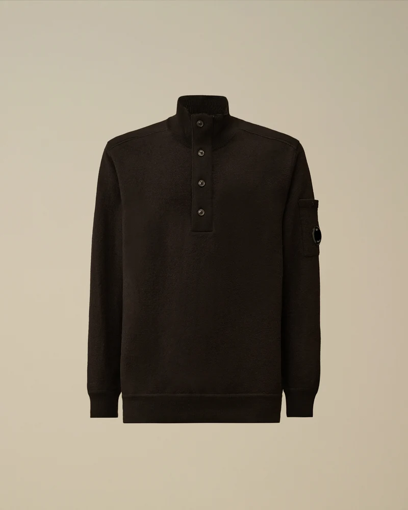 KNITWEAR - POLO COLLAR black